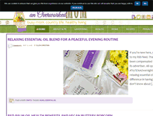 Tablet Screenshot of confessionsofanover-workedmom.com